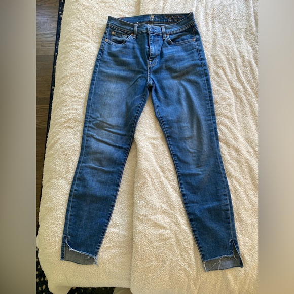 7 for all mankind size 28 skinny jeans Seven for all mankind - Picture 2 of 2